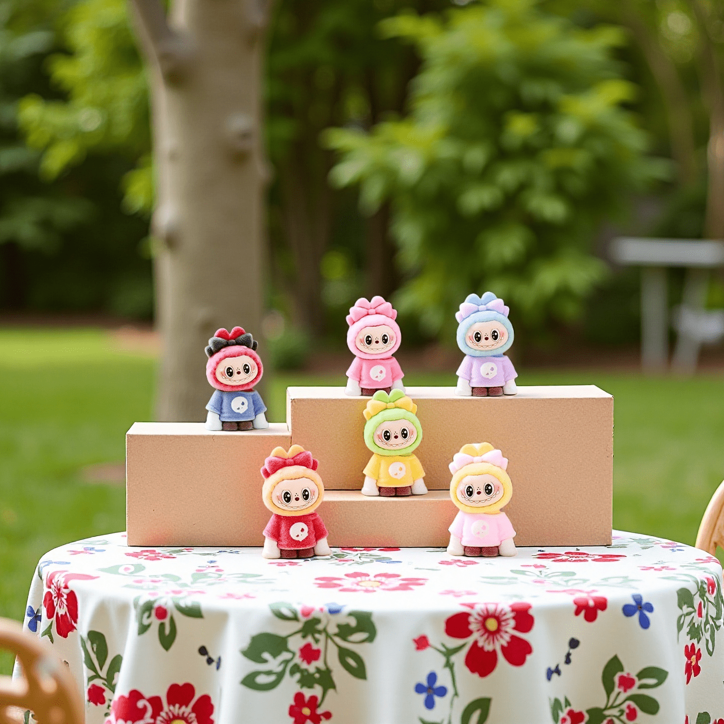 10pcs set Mini Bow Figures Best Gift - Buhigift