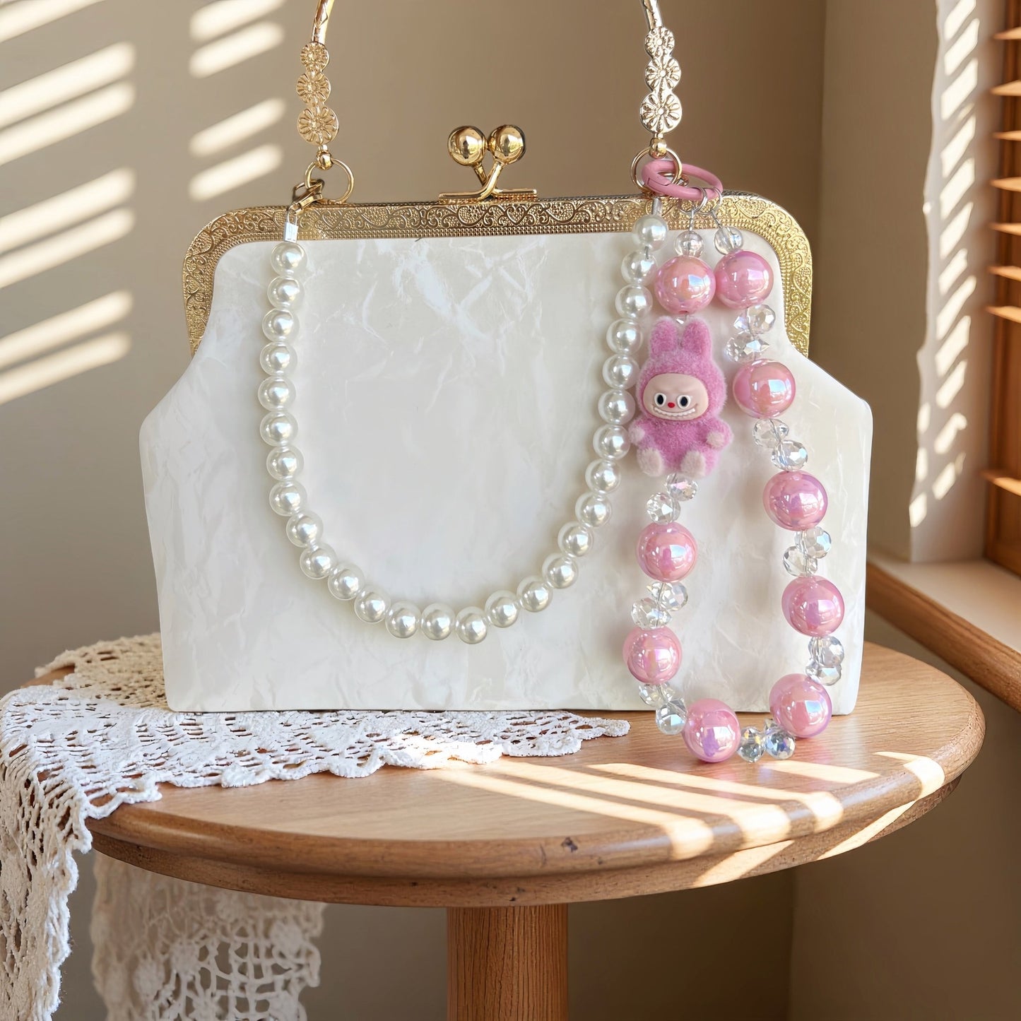 Beaded Keychain/Bag Charm/Holiday Gift - Buhigift