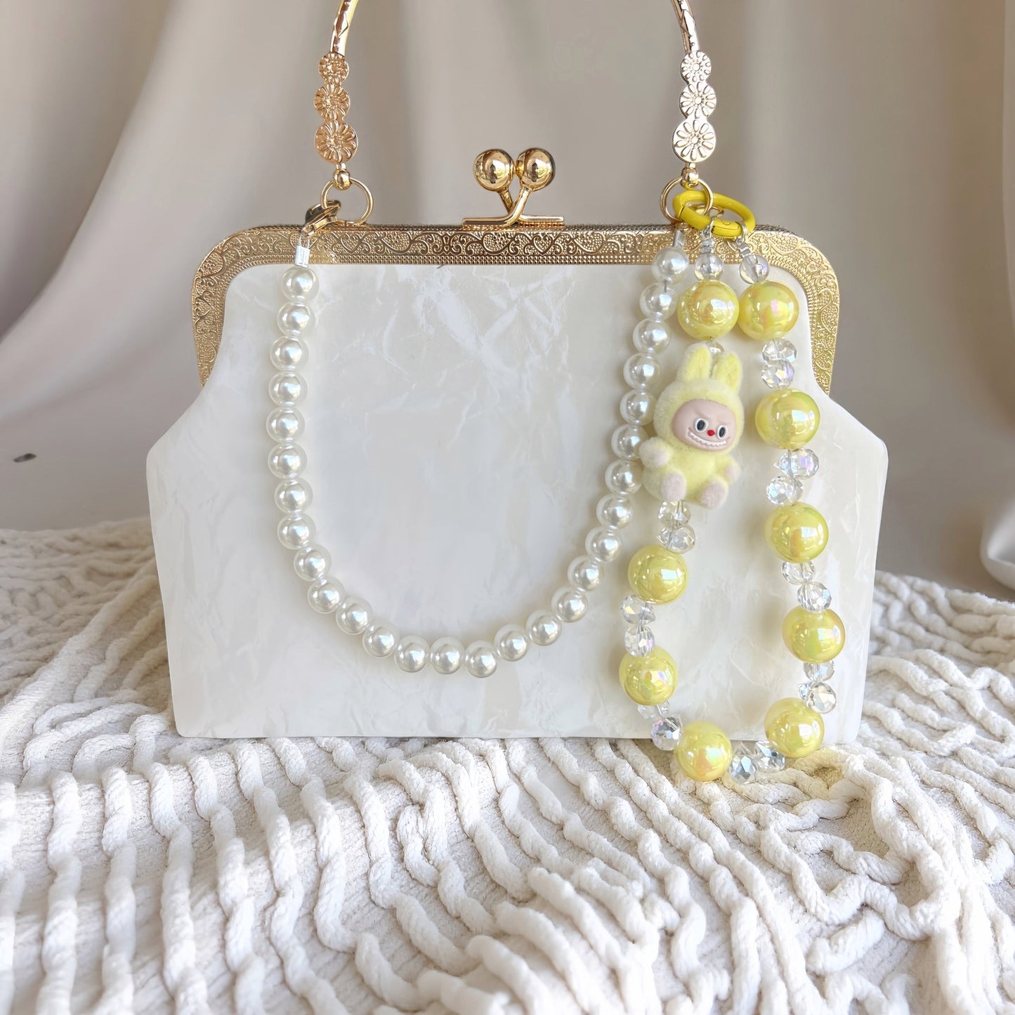 Beaded Keychain/Bag Charm/Holiday Gift - Buhigift