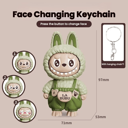 Face Change Keychain/Bag Charm/Holiday Gift - Buhigift