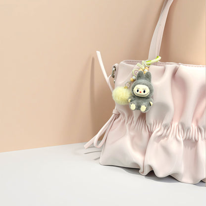 Fuzzy Ball Keychain/Bag Charm/Holiday Gift - Buhigift