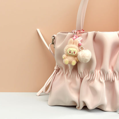 Fuzzy Ball Keychain/Bag Charm/Holiday Gift - Buhigift