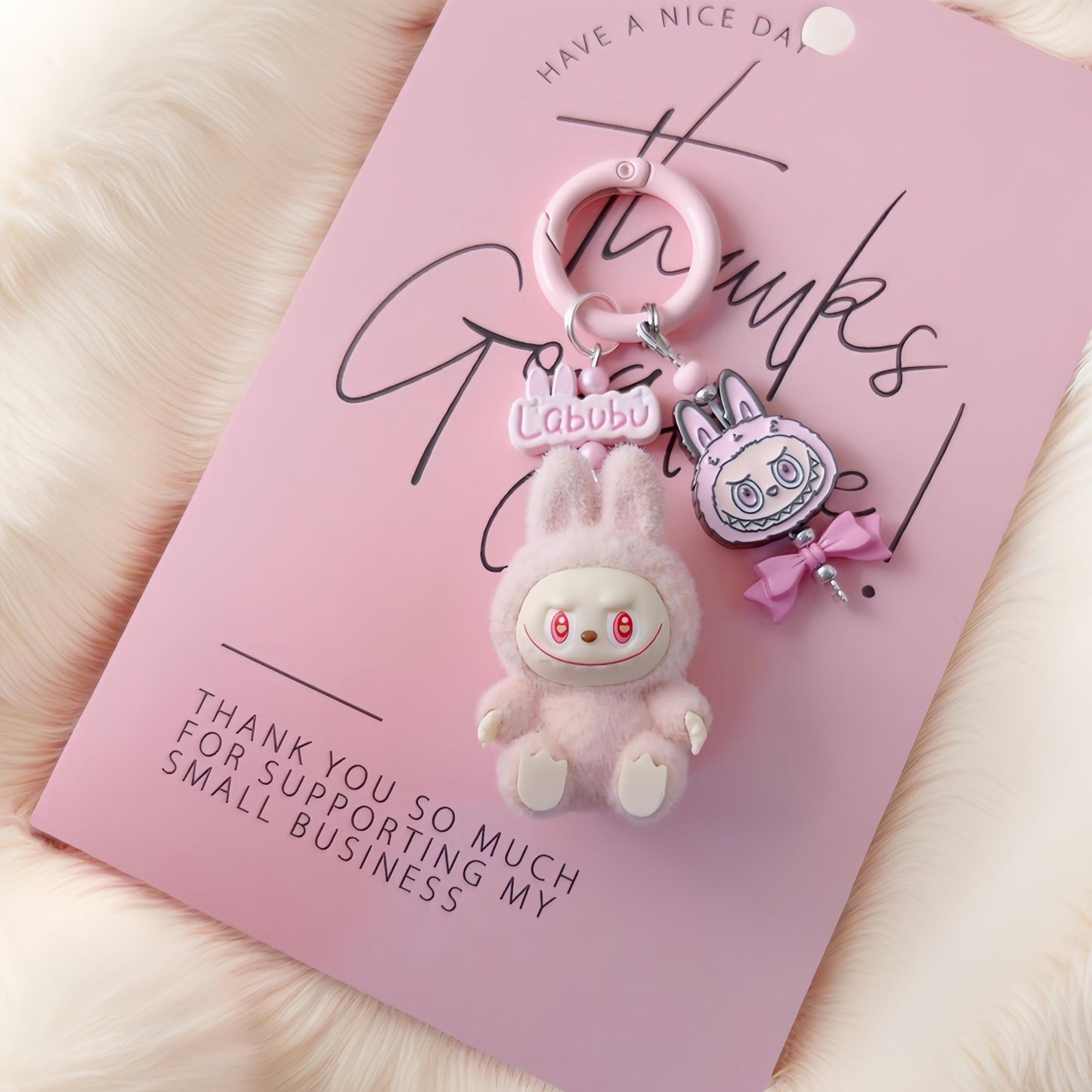 Metal Tag Keychain/Bag Charm/Holiday Gift - Buhigift